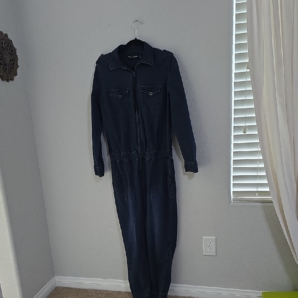 Stylish Dark Blue Jumpsuit